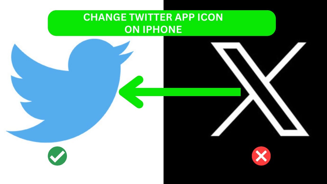 How To Change Twitter App Icon on Iphone - Quick & Easy - YouTube