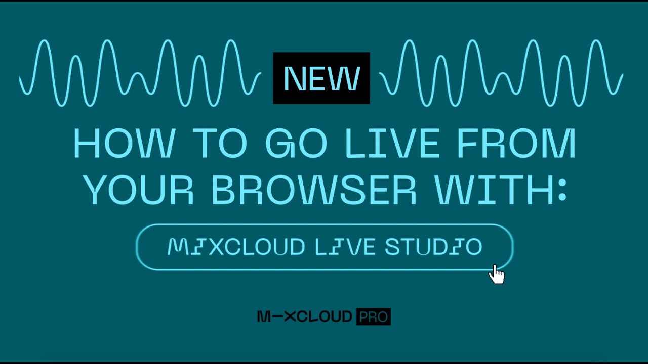 How to Go Live From the Browser on Mixcloud - YouTube