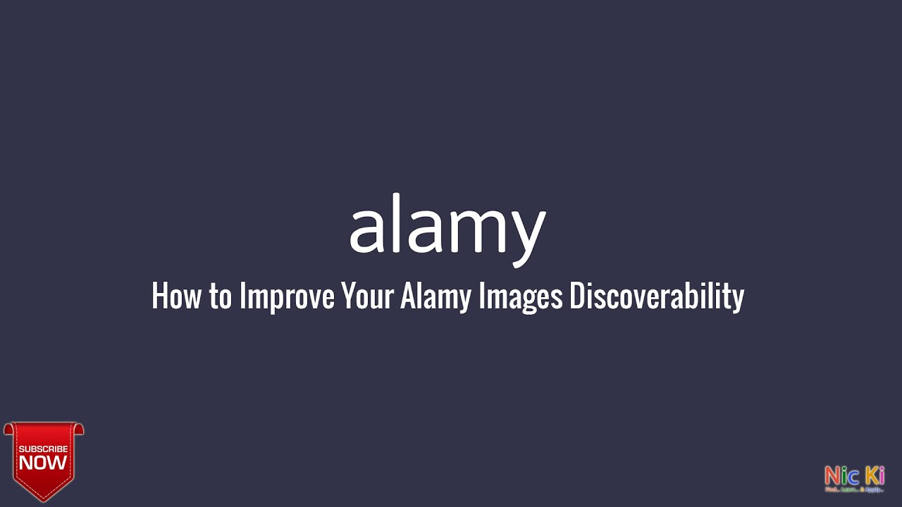 How to Improve Your Alamy Images Discoverability - YouTube