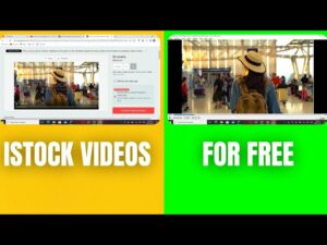 Legally Way | How To Download Istock Videos & Images Without Watermark | For Youtube Videos - YouTube