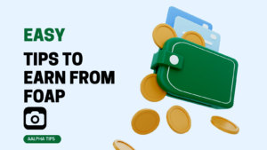 Earn money using Foap App