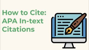 How to Cite Intext Citations in APA Style YouTube