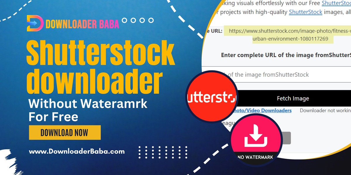 Free ShutterStock Downloader - Downloader Baba