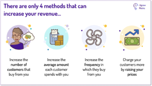 The Only 4 Ways to Increase Revenue in Your Small Business Jigsaw Metric