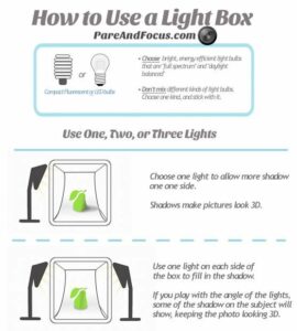How to Use a Light Box Visually in 2023 Photography lessons Light