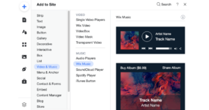 Wix Music Adding and Setting up Wix Music Help Center Wixcom