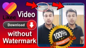 How to download likee video without watermark Likee watermark remover