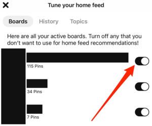 Pinterest How to Use the Homefeed Tuner to Manage Your Recommendations