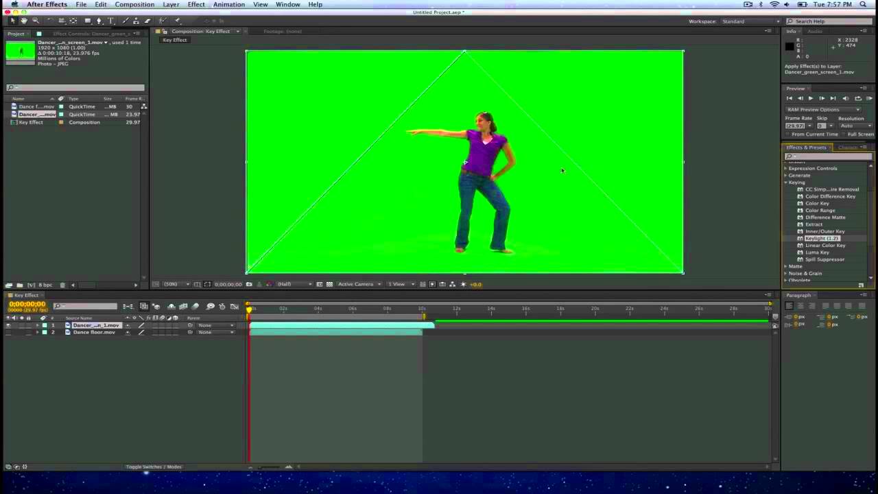 How To Green Screen In After Effects Tutorial Adobe After Effects Images