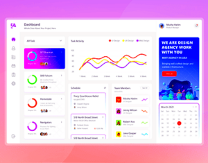 Project Management Dashboard  Behance