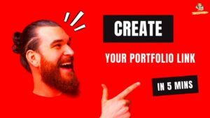 How to Create your Portfolio Link in 5 Mins  YouTube