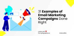 31 Examples of Email Marketing Campaigns Done Right  by Shane Barker