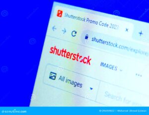 Shutterstock company logo editorial photography Image of advertisement