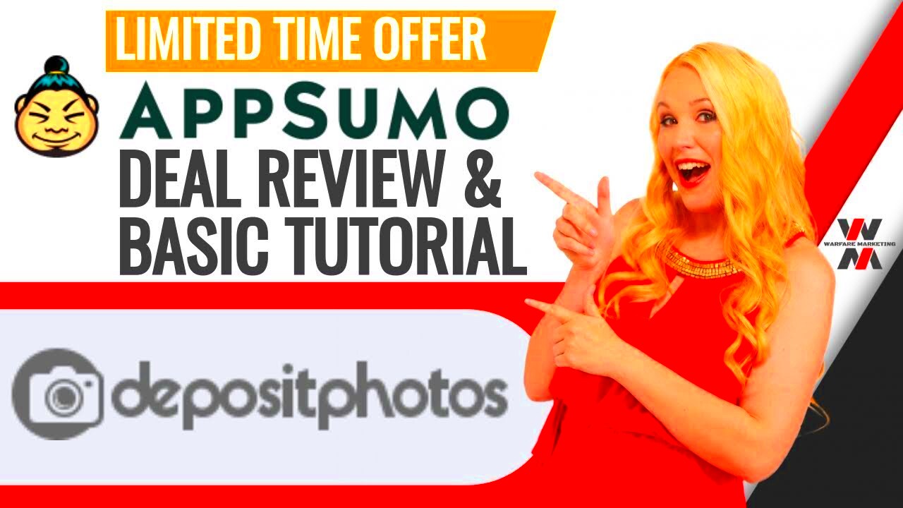 DepositPhotos Review  Tutorial AppSumos Best Stock Photo Deal  YouTube