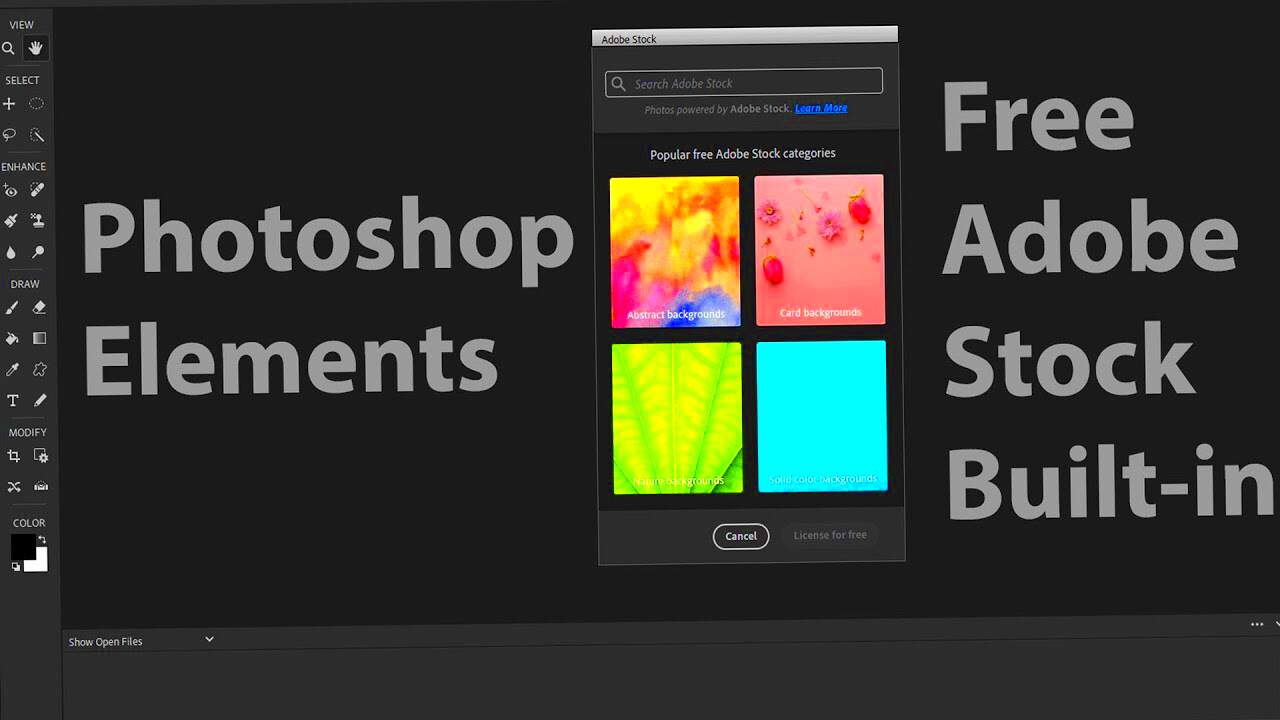 Adobe Stock in Photoshop Elements  YouTube