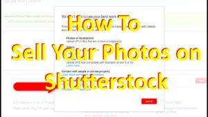 How To Sell Photos Online with Shutterstock  YouTube