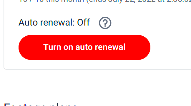 At Shutterstock turning off Auto renewal doesnt cancel your trial