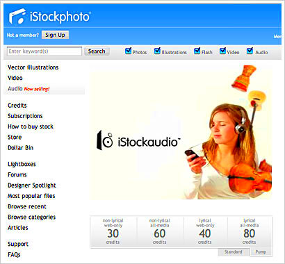 Royalty Free Music  Audio bei iStockphotocom  joachimott journal