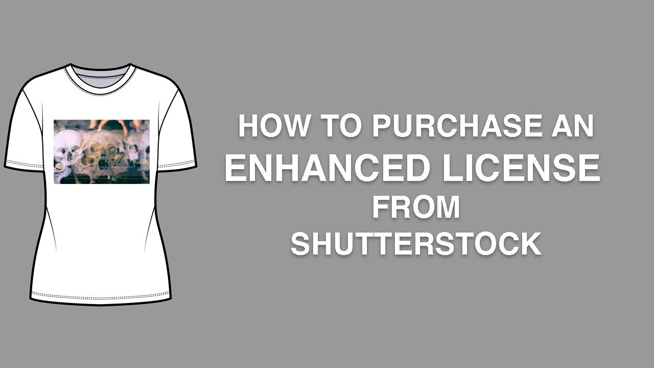 How to Purchase an Enhanced License on Shutterstock  YouTube