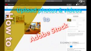 How to upload photos and videos to Adobe Stock  YouTube