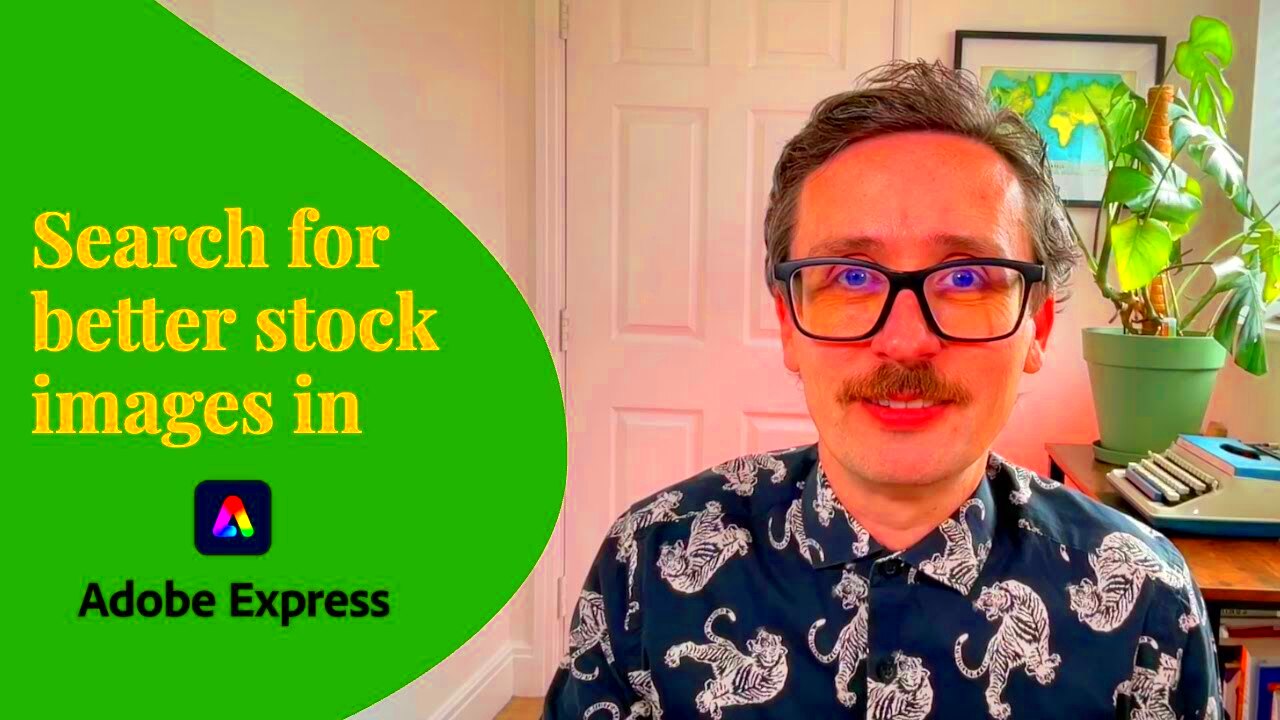 How to search for better stock images in Adobe Express  YouTube