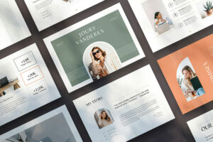 Portfolio Template on Behance