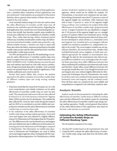 Section 7  Safety Effectiveness of Centerline Rumble Strips  Guidance