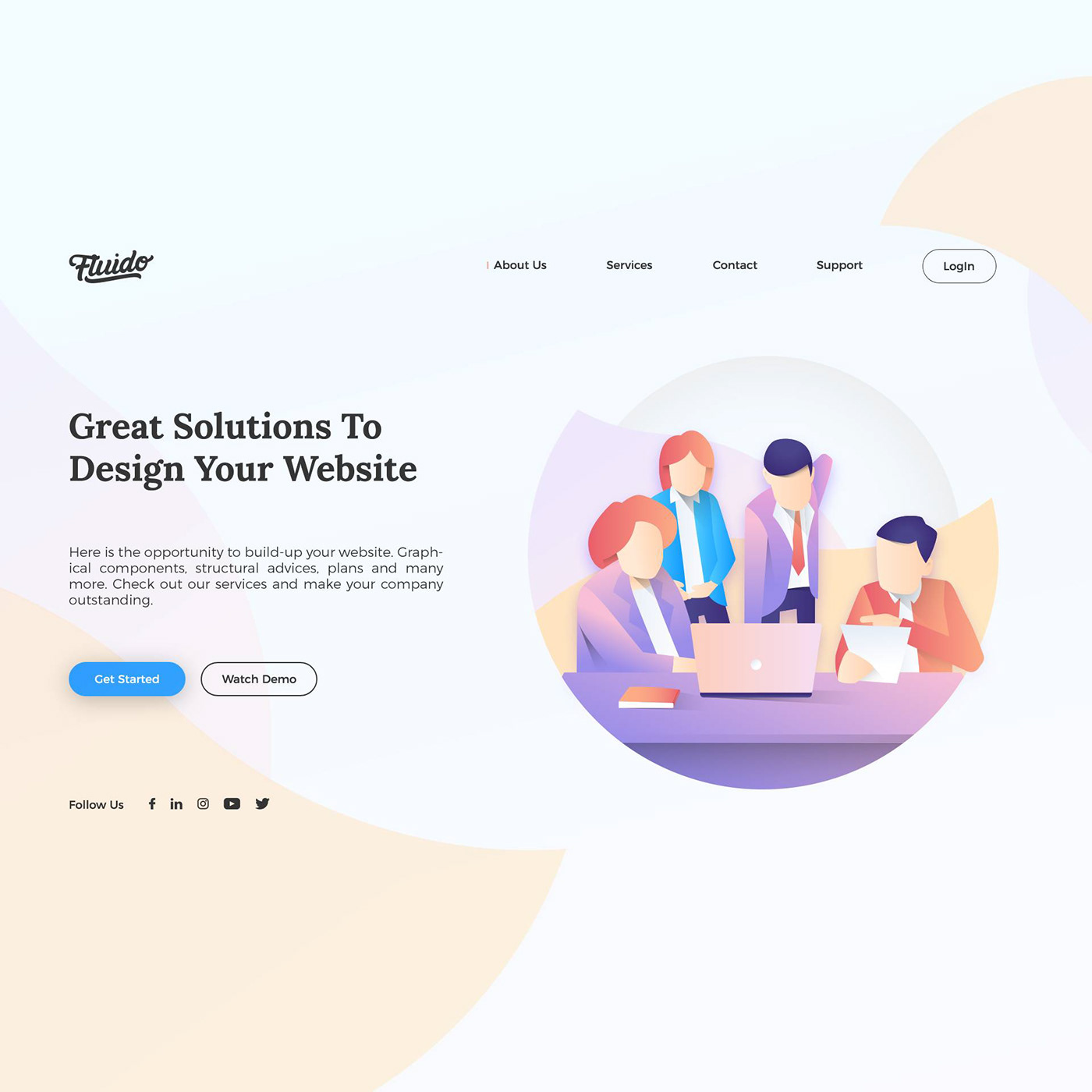 template on Behance