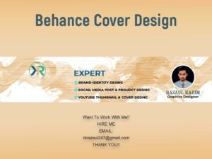 Behance Cover Design Template on Behance