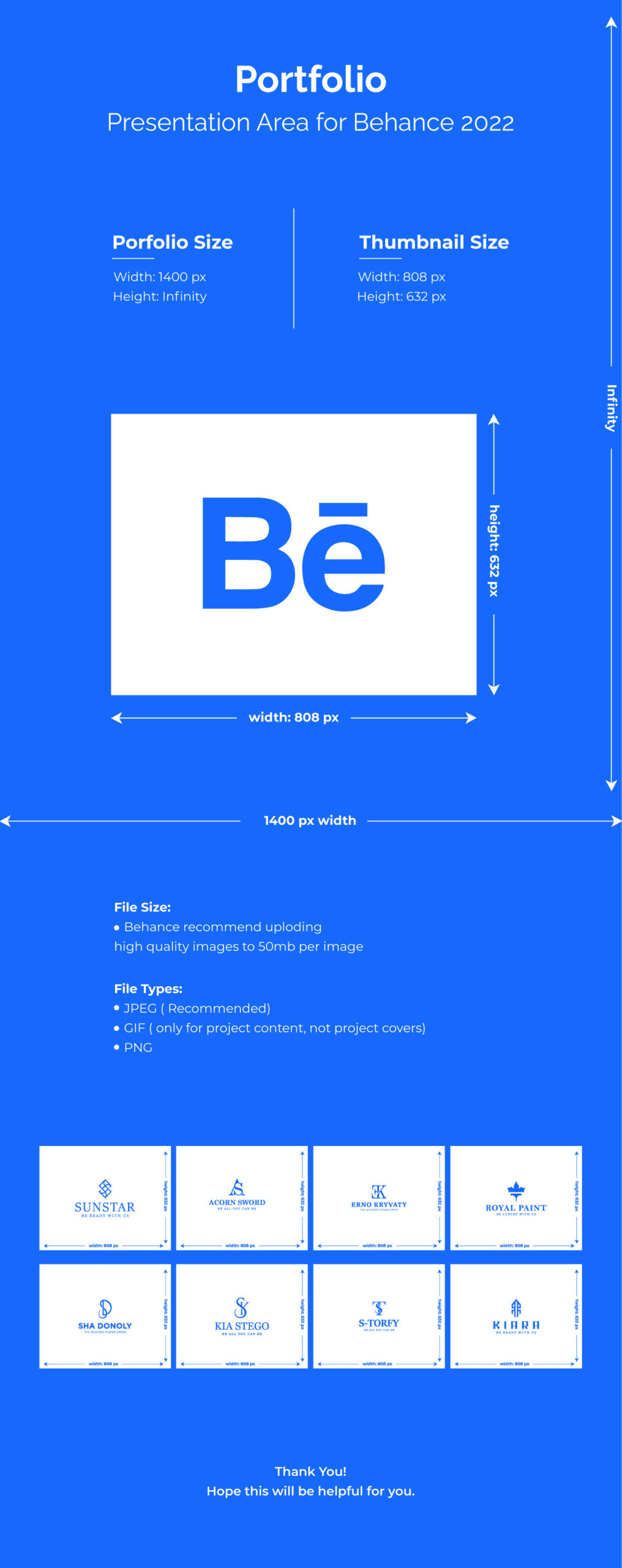 Behance Presentation Image Size  Behance