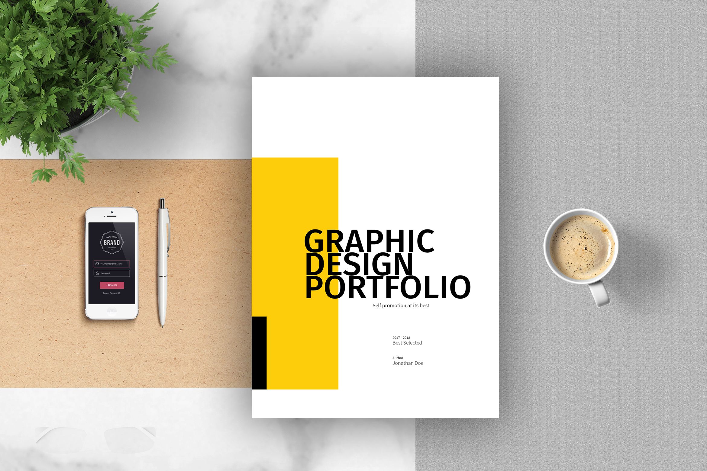 Portfolio Cover Page Template