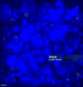Blue Bokeh Background Vector Stock Illustration  Download Image Now
