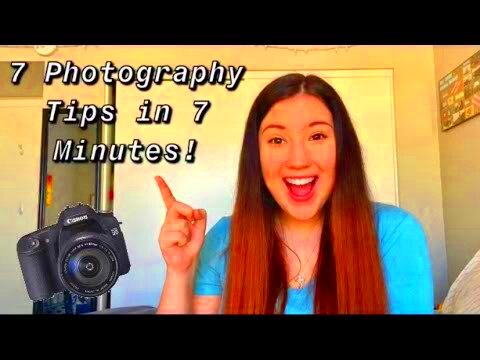 7 PHOTOGRAPHY TIPS IN 7 MINUTES  Tips to make your photos stand out