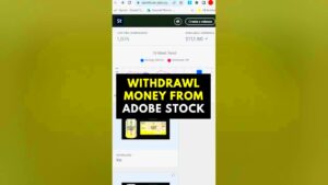 How to withdraw money from Adobe Stock Adobe withdrawalmoney