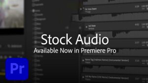 New in Premiere Pro  Introducing Adobe Stock Audio  Adobe Creative