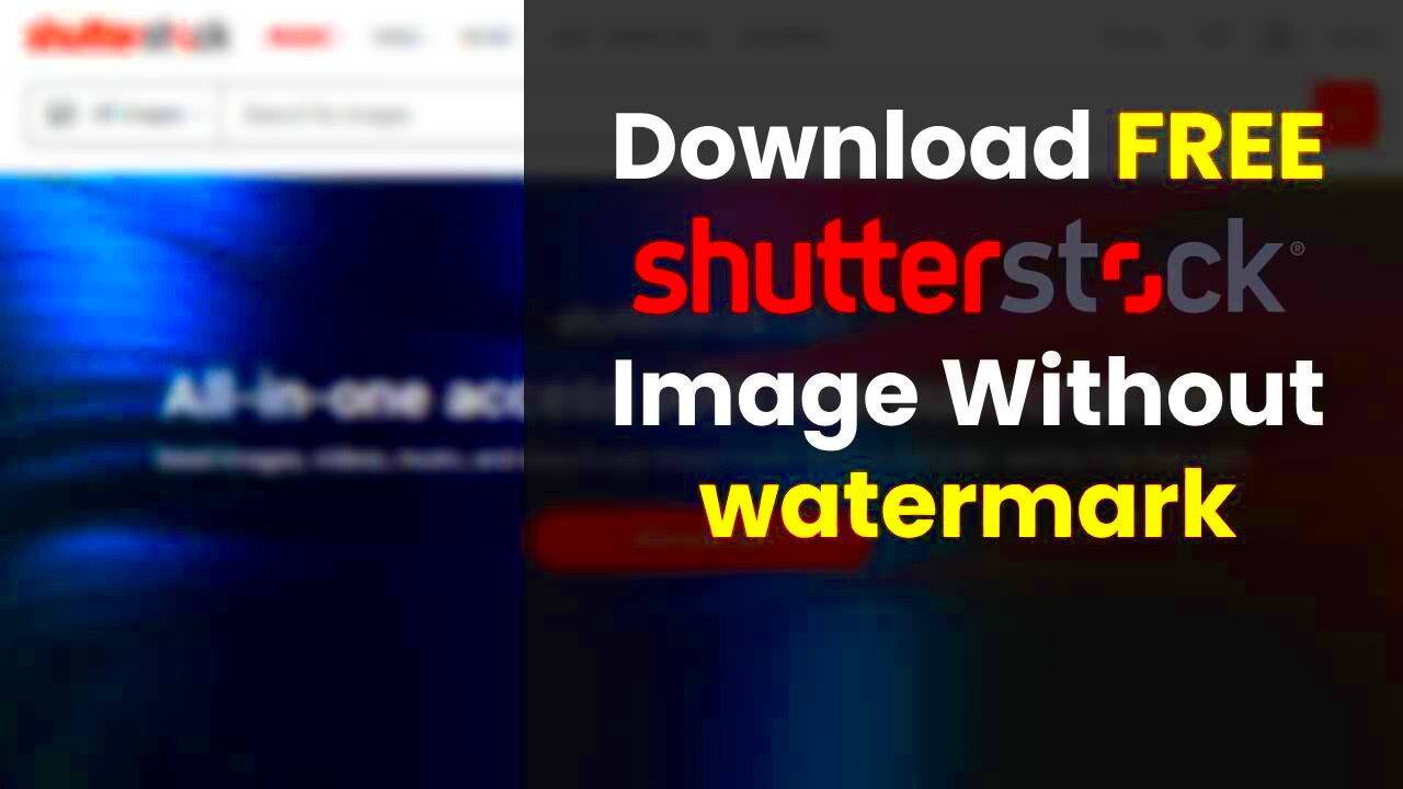 Heres How to Download Shutterstock Images Without Watermark  HD Stock