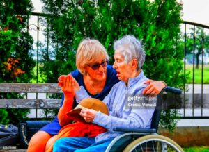Assistance To Elderly People HighRes Stock Photo  Getty Images
