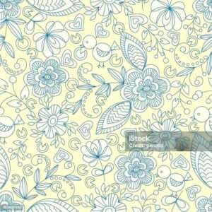 Floral Pattern Exclusive To Istockphoto Stock Illustration  Download