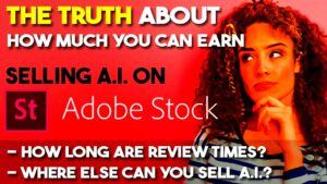 How Much Money Can You REALLY Make Selling AI Images Adobe Stock