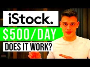 How To Make Money Selling Photos on IStock  Stock Photography Earnings