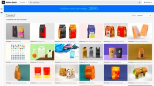 How to make branded mockup designs using Adobe Stock assets