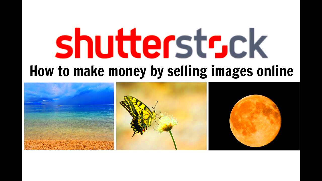 How to make money by selling images online  Shutterstock Review  YouTube