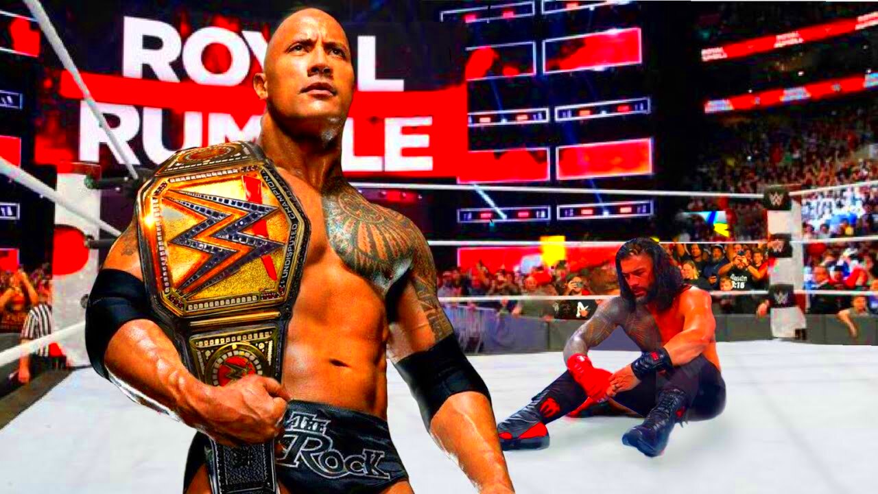 This Is What Could Happen At Royal Rumble 2024  The Rock shows up