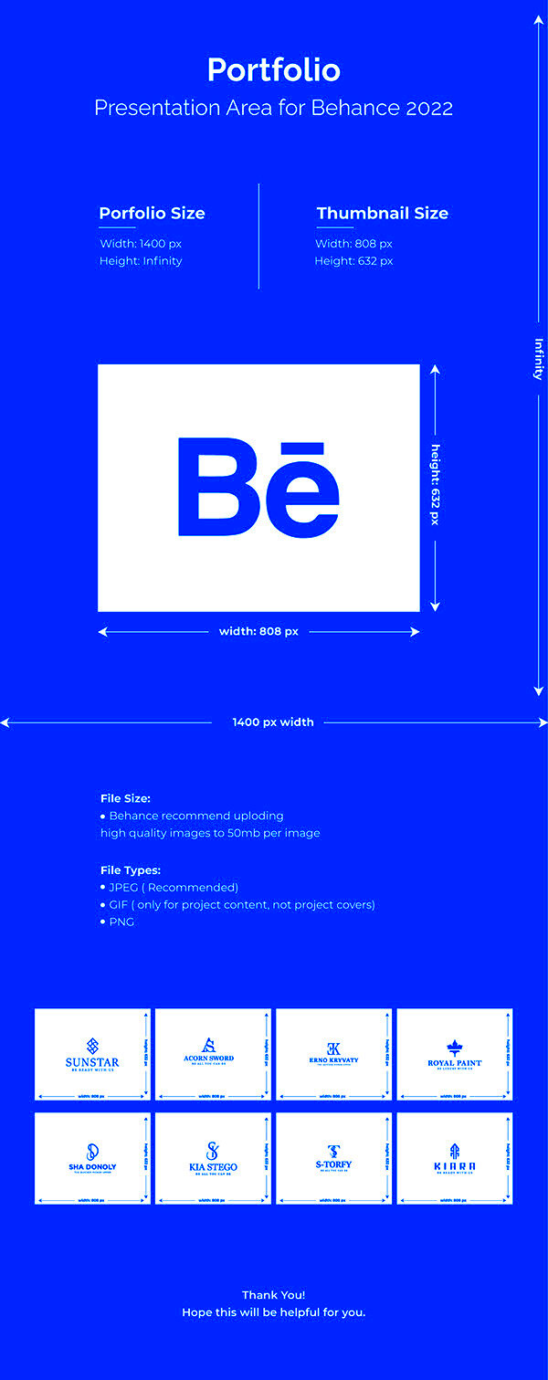 Behance Presentation Image Size  Behance