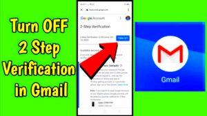 How to Turn OFF 2 Step Verification in Gmail  YouTube