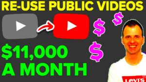 How to Make Money on YouTube ReUsing Other Peoples Videos  YouTube