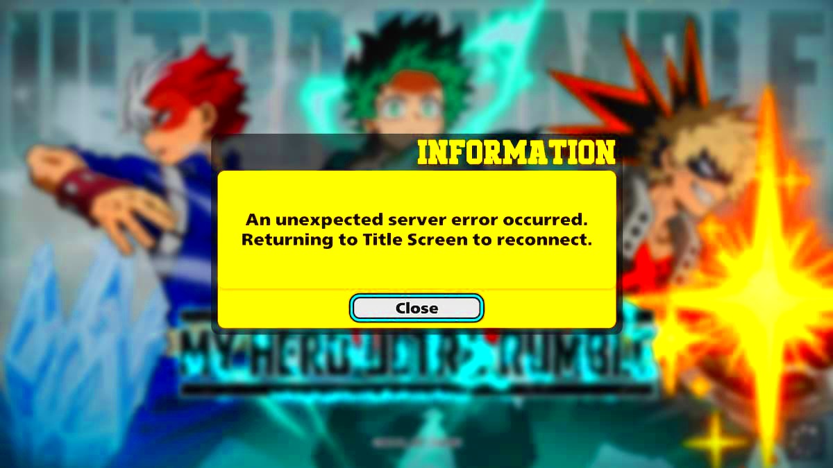 My Hero Ultra Rumble servers down How to check server status  Pro