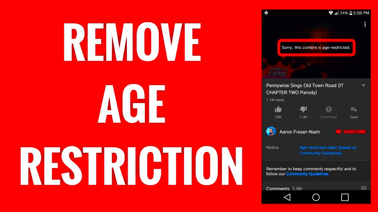 How To Remove Age Restriction On YouTube App Easy  Working  YouTube