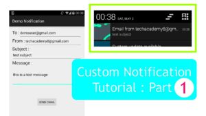 Custom Notification Tutorial  PART 1  YouTube