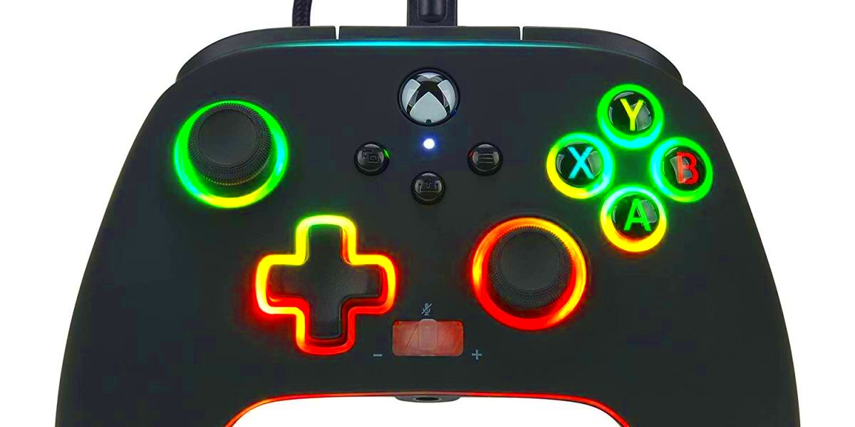 PowerAs dual rumble motor Spectra LED Xbox controller returns to